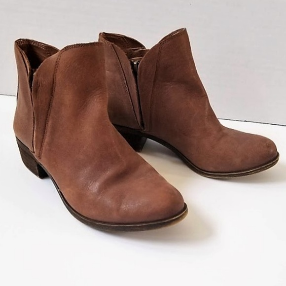 Lucky Brand Shoes - Lucky Brand Leather Brenon Ankle Booties 6